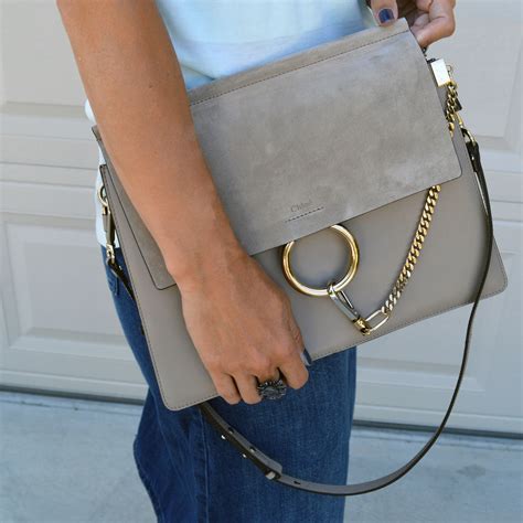 chloe faye medium shoulder bag review